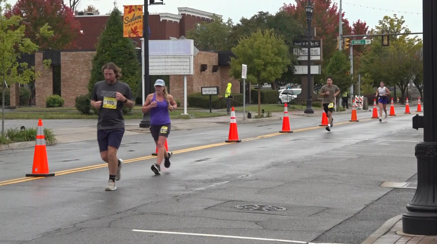 Runners Brave Rainy Conditions for LewisGale Half Marathon in Salem