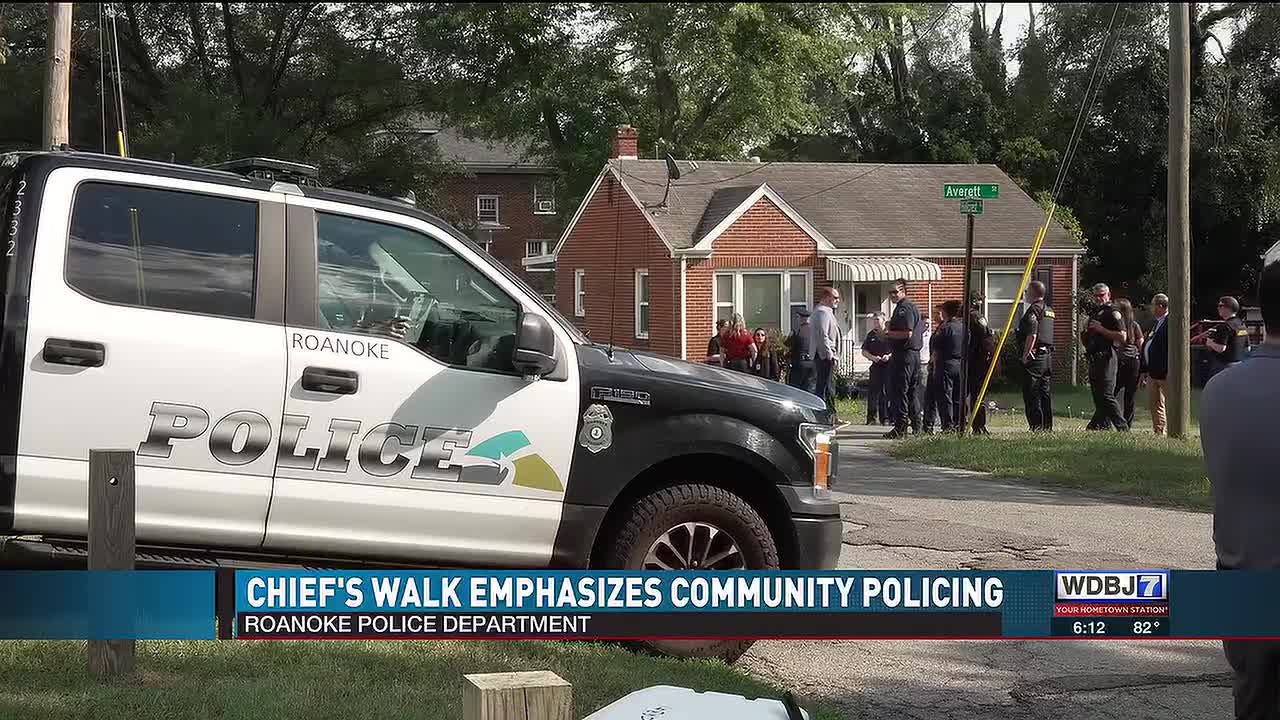 Roanoke Police Step Up Community Engagement with Monthly Walks
