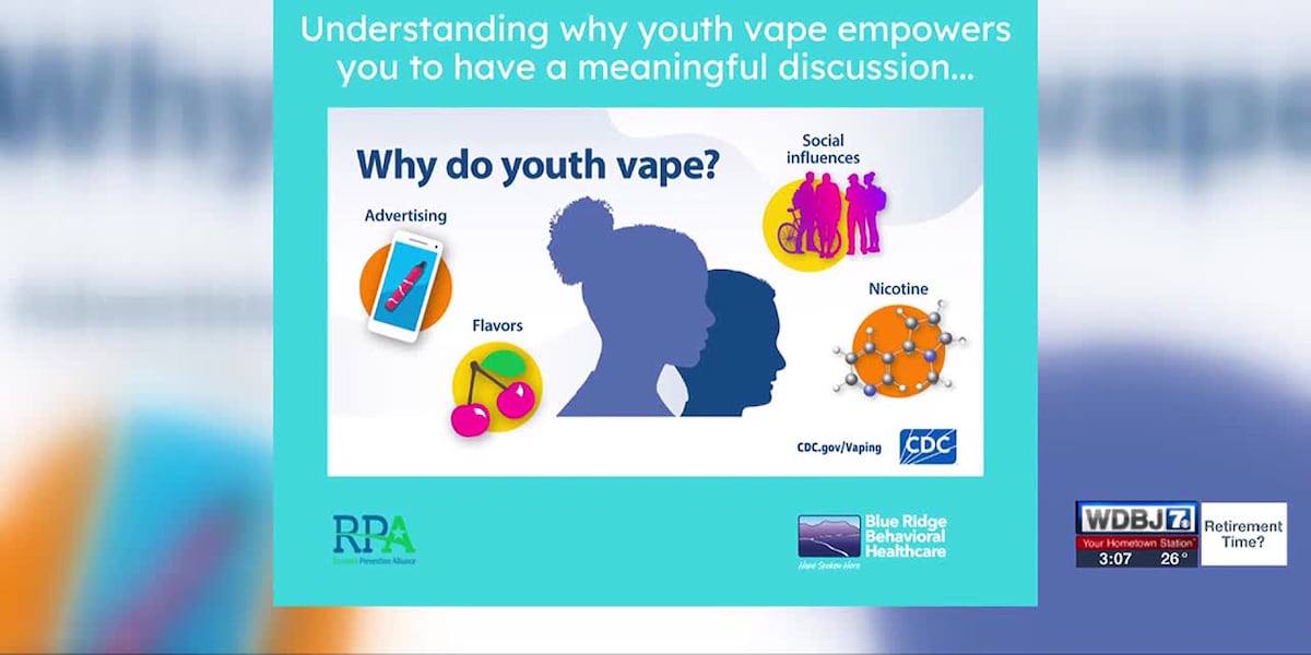 Blue Ridge Behavioral Health Explains Ways to Talk to Kids About Vaping Blue Ridge Behavioral Health Explains Ways to Talk to Kids About Vaping