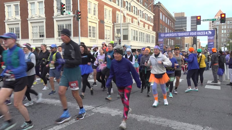 Over two thousand people signed up to run and walk this year.