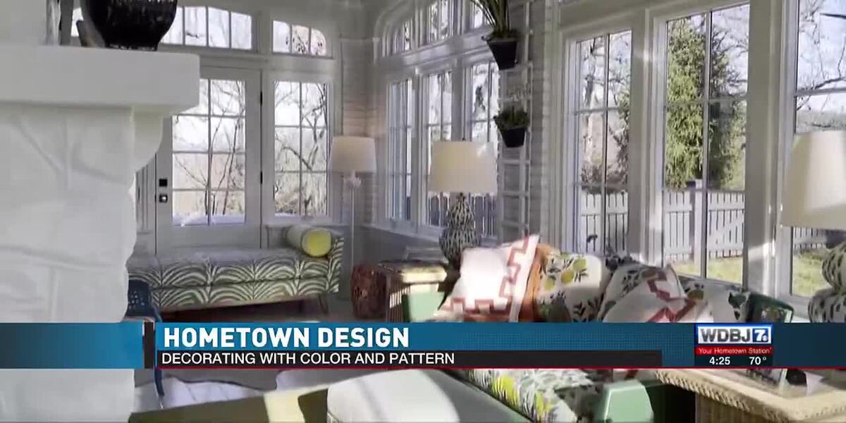 Hometown Design: Decorating with color and pattern