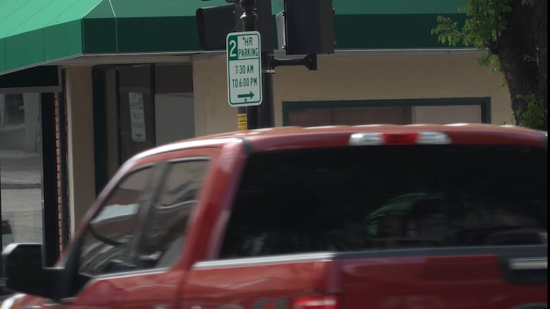 More of these two hour parking signs will be scattered throughout Danville by the end of the...