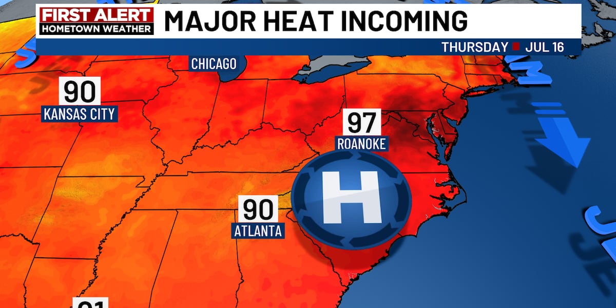 First Alert: Dangerous heat heads our way