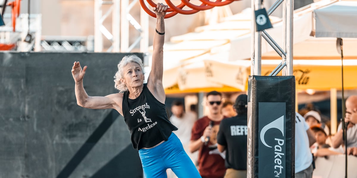 Woman earns Guinness World Record as oldest female ninja competitor at 71