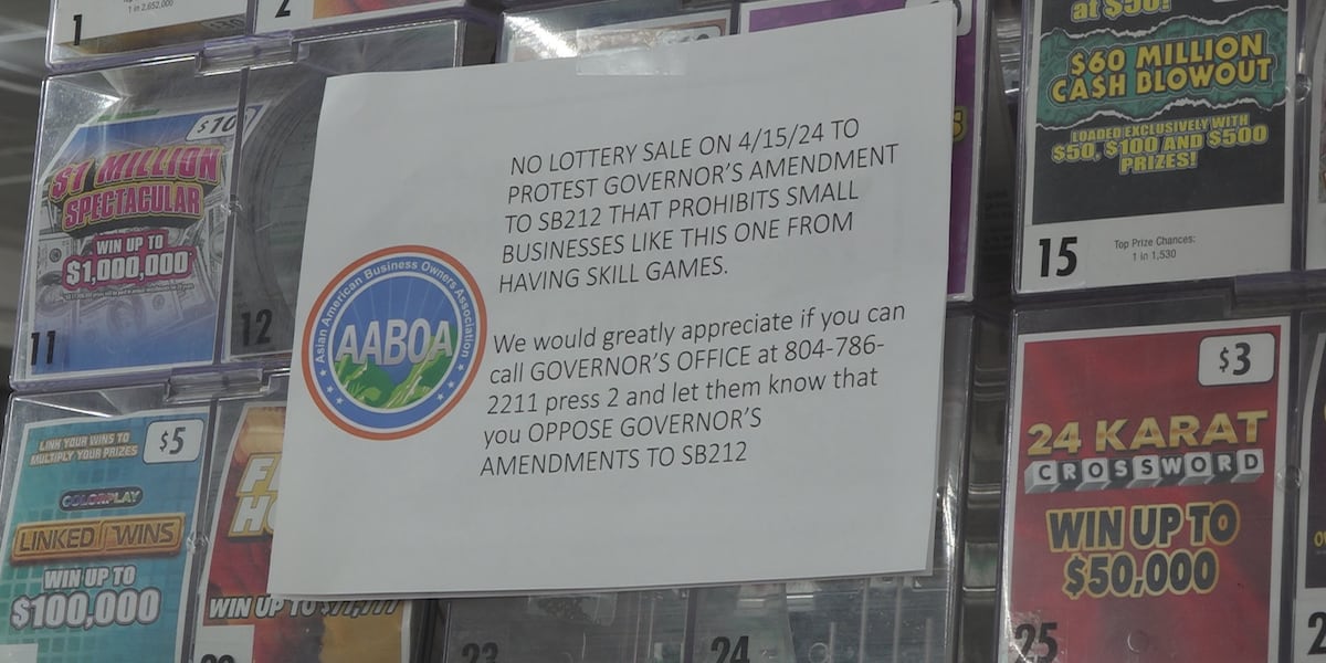 Over 500 convenience stores stop lottery ticket sales to protest skill