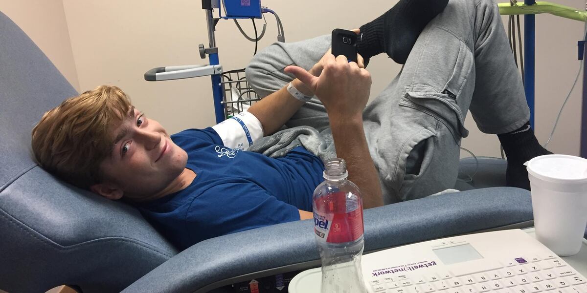 Brandon Ruffell Radford football captain fights cancer with help from football community