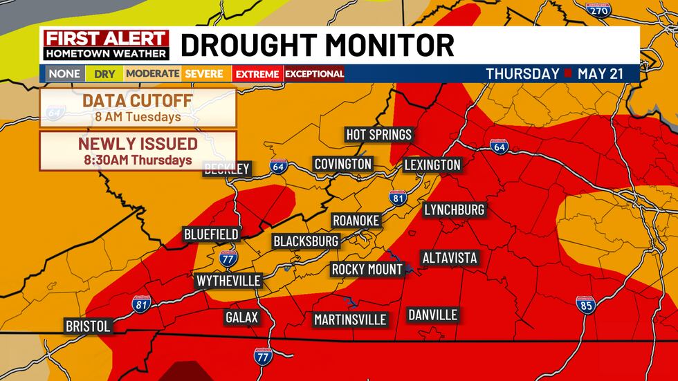 Wdbj Ffe First Alert: Showers & storms return