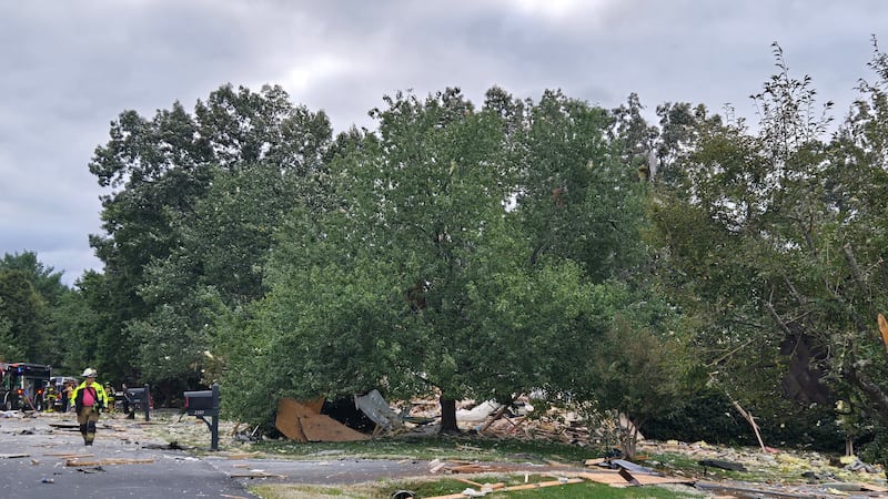 First Responders Assessing Damage