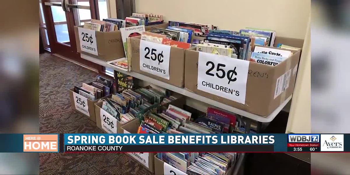 Book Outlet Spring Find your next read at the Friends of the Library spring book sale