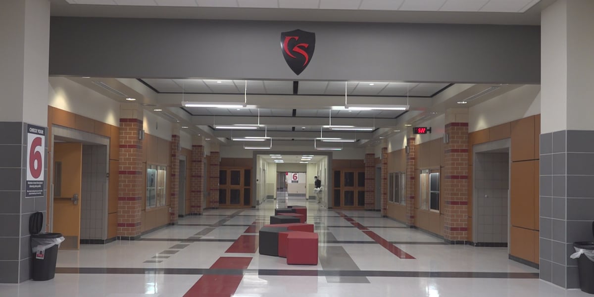 Roanoke County gives first look inside new Cave Spring High School
