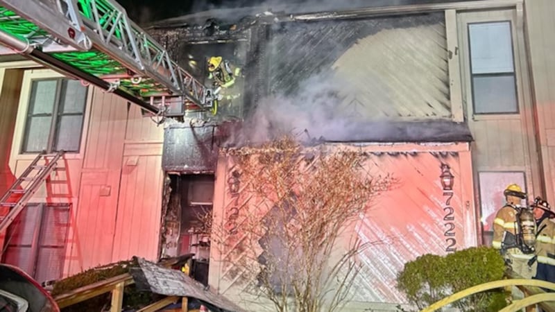 Fire on Woods Crossing Drive in Roanoke County