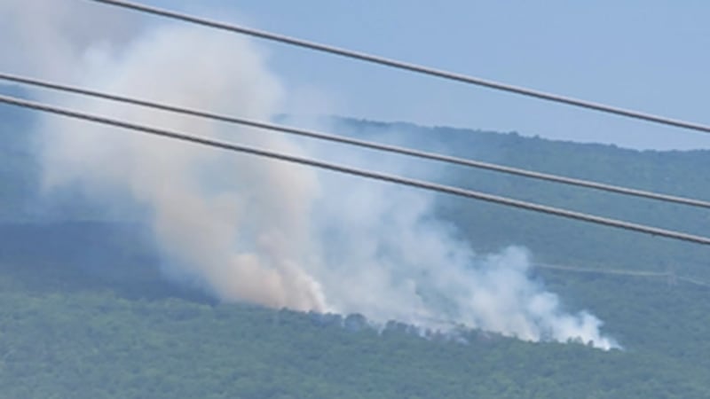 Fort Lewis Mountain Fire in Roanoke County,,, 7.3.2026