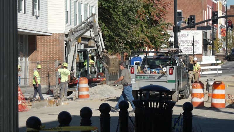 Salem Road Construction