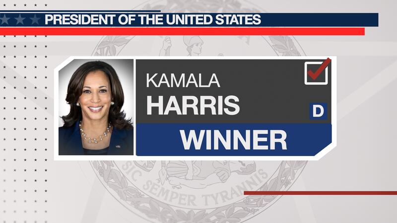 Virginia Harris AP: Kamala Harris wins Virginia