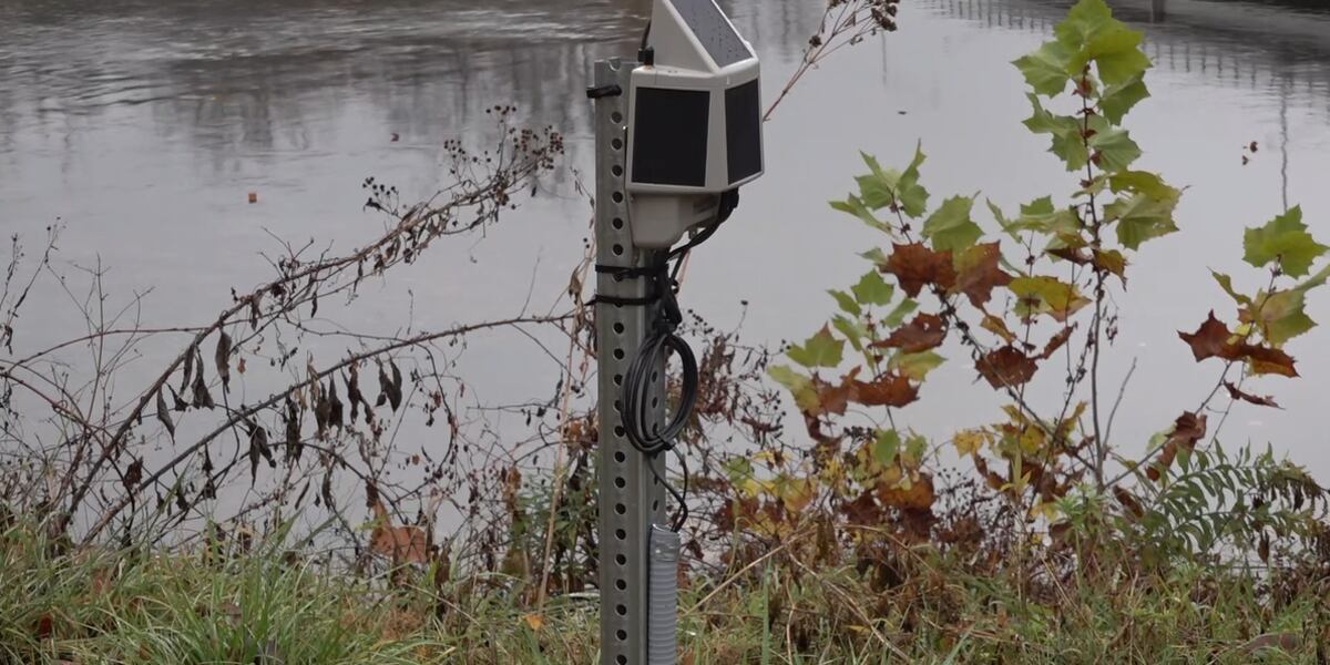 Flood Mapping Sensor Giles County installs five new flood sensors