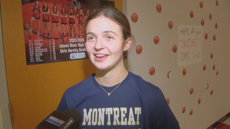 James River HS Senior Georgia Miller