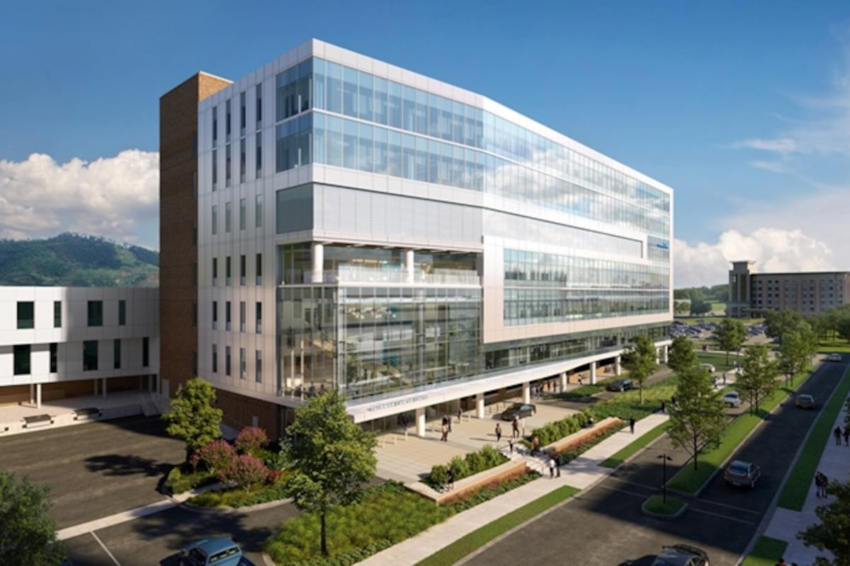 Cfmh Renderings of new cancer center from Carilion Clinic