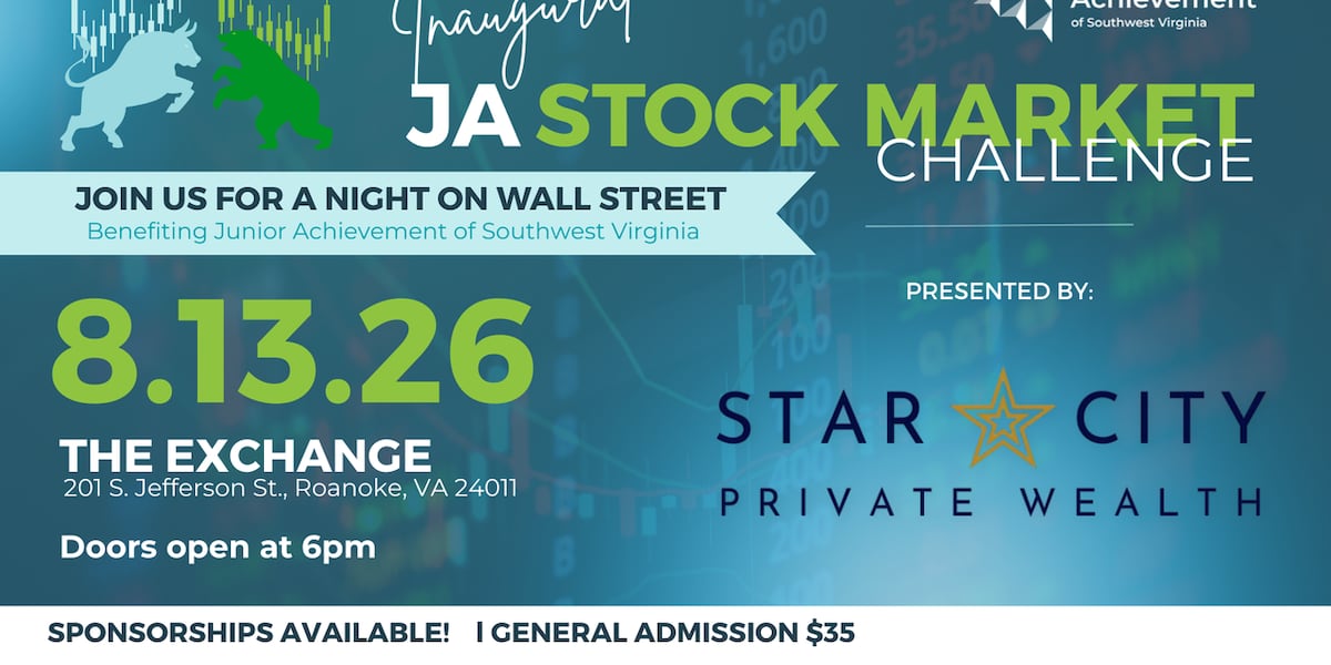 Junior Achievement of Southwest Virginia launches Stock Market Challenge