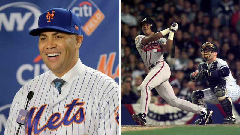 Carlos Beltrán and Andruw Jones have been elected to baseball's Hall of Fame.