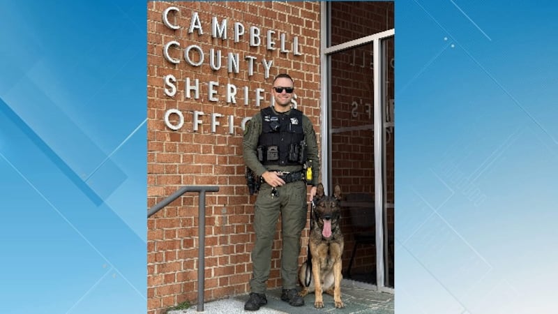 K-9 Sepp led deputies to an open shed, where two people from the stolen vehicle were located;...