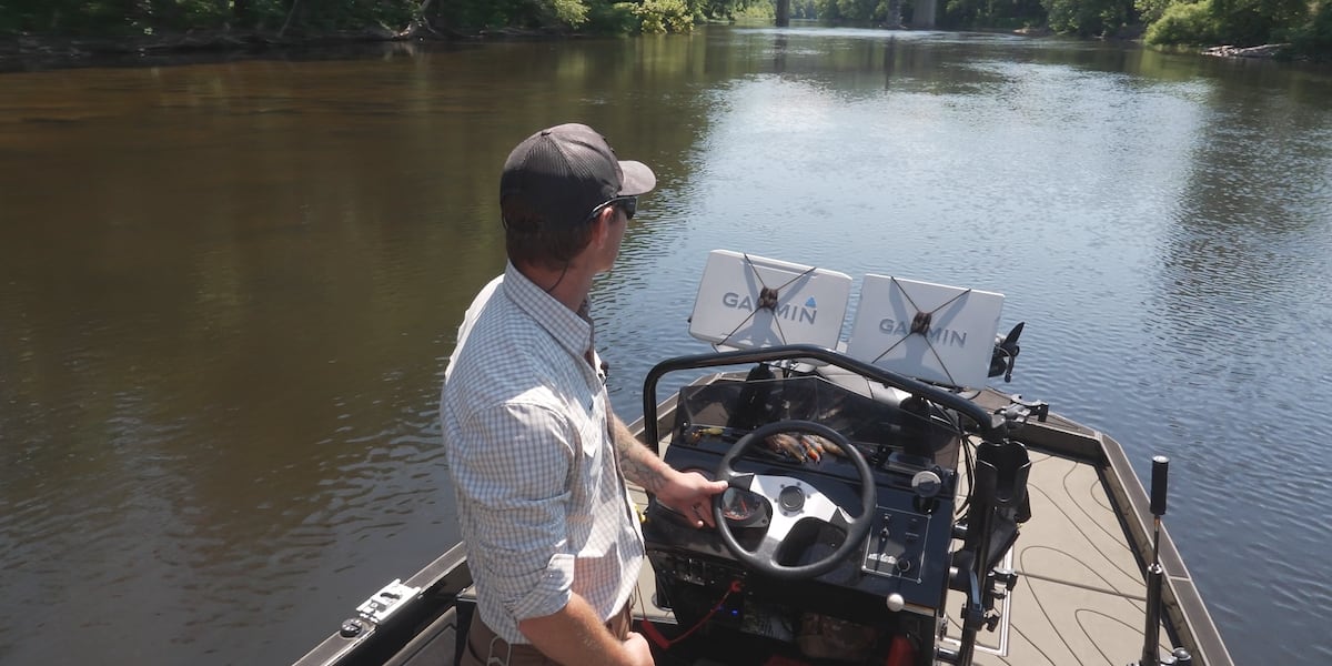 Concern over dark color of James and Jackson Rivers