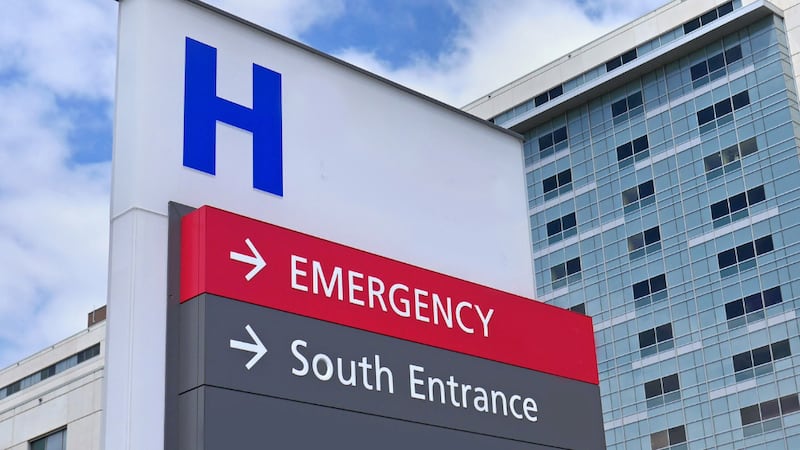 FILE -- outside of hospital shown in an undated image.