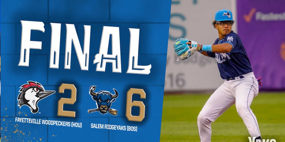 Salem Ridgeyaks move into first place with 6-2 win over Fayetteville