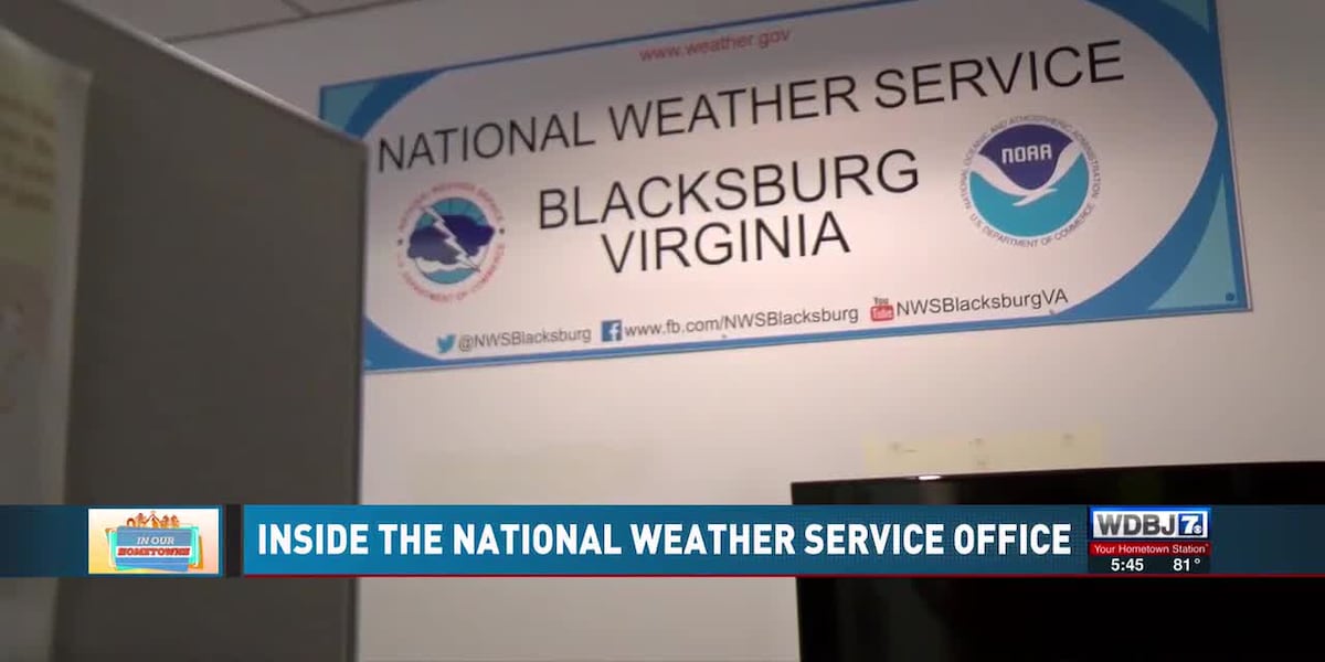 Take a look inside the National Weather Service