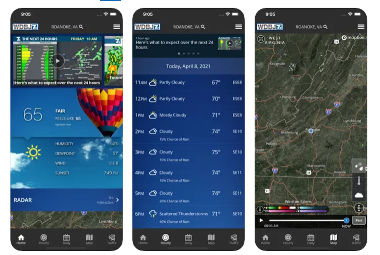 WDBJ7 Weather App