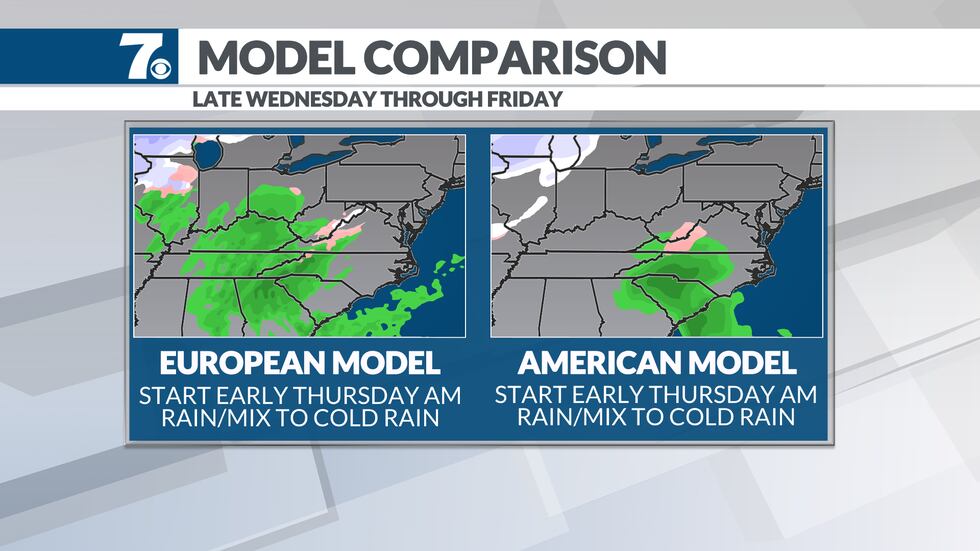Weather Models Comparison Bitterly cold temperatures arrive this week
