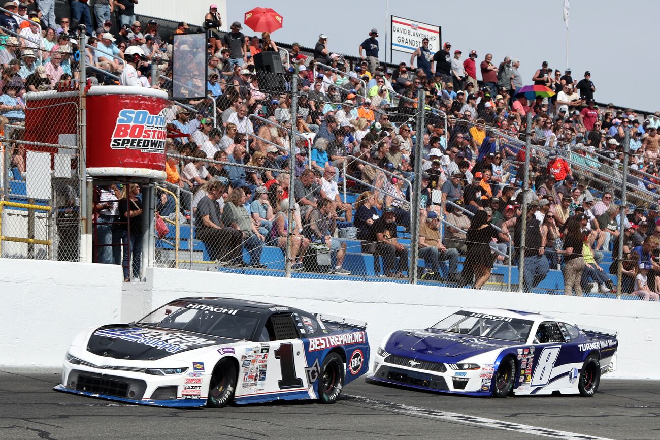Lee Pulliam visits victory lane at South Boston Speedway; Ron Silk ...