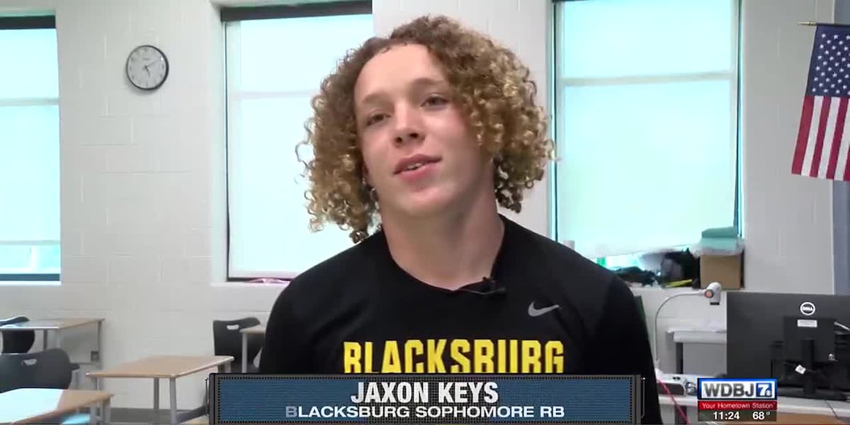 Wdbj Ffe FFE Week 4 Player of the Week: Blacksburg’s Jaxon Keys
