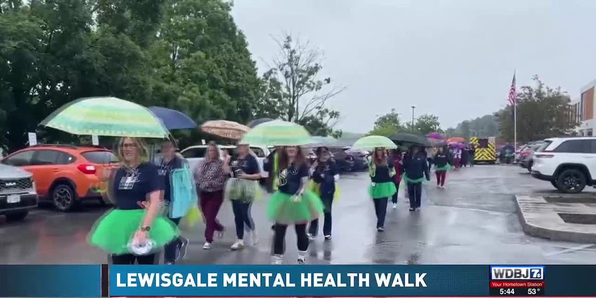 LewisGale Steps Up for Mental Health: Community Walk Raises Awareness
