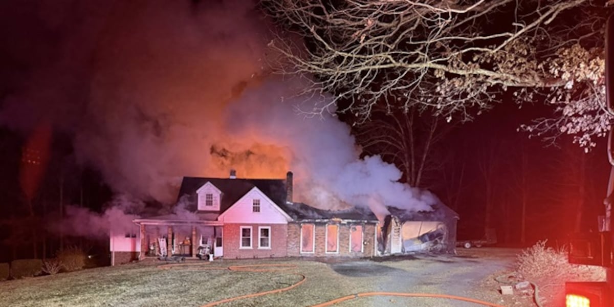 Two pets dead, two people hospitalized after Hillsville house fire
