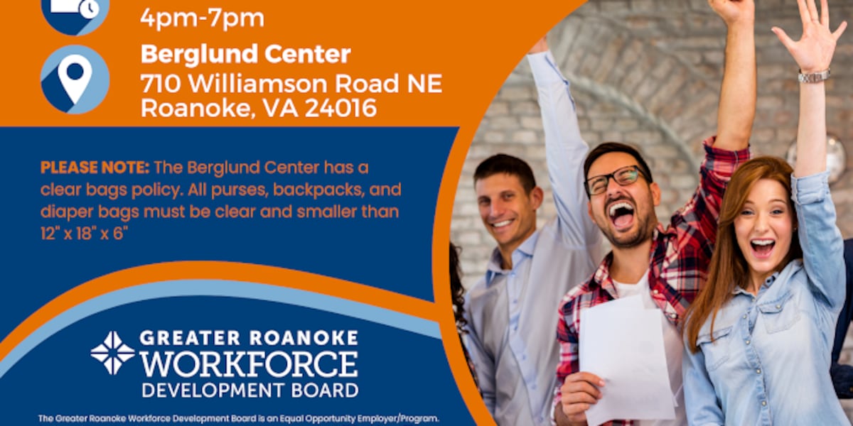Greater Roanoke Workforce Development Board to host Fall Career Expo