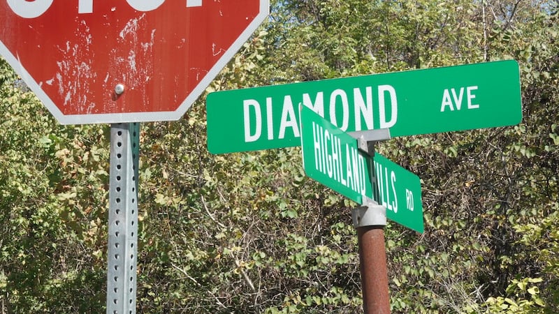 An Emergency Access Easement from 2013 discovered for Diamond Avenue