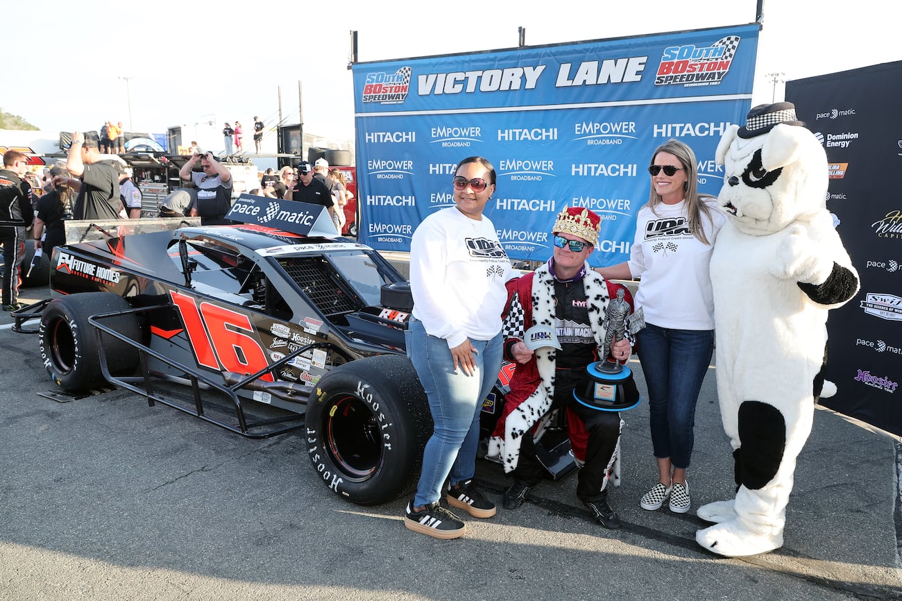 Lee Pulliam visits victory lane at South Boston Speedway; Ron Silk ...