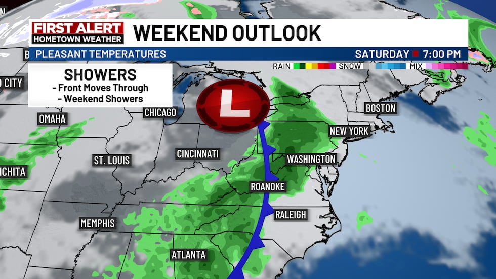 Wdbj Ffe Warmer temperatures settle in