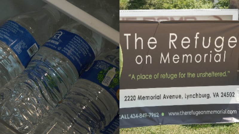 The Refuge on Memorial is the only cooling center open in Lynchburg due to the Fourth of July...