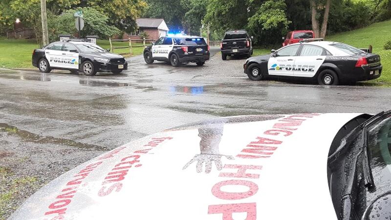 Scene of a shooting on Panorama Avenue in Roanoke