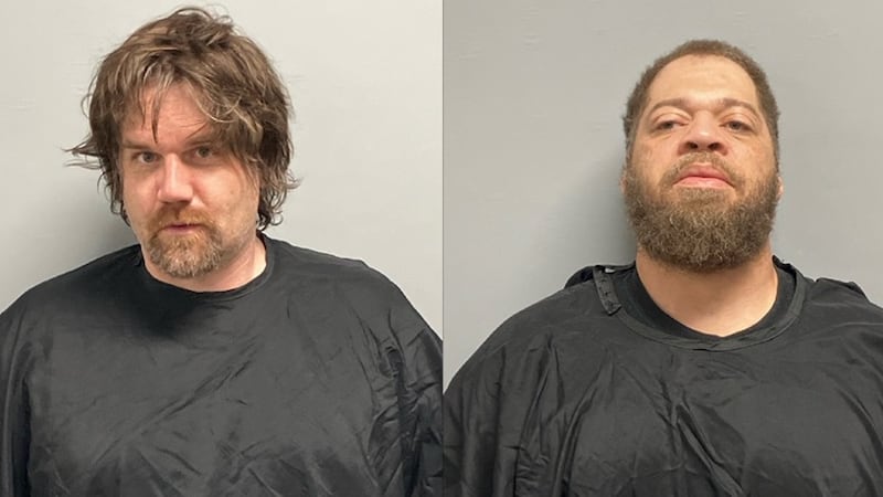 Mugshots: Michael William Pollard (L) and George Robert Stephens
