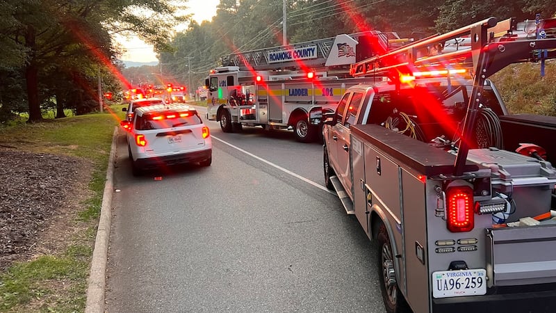 Buck Mountain Road fire