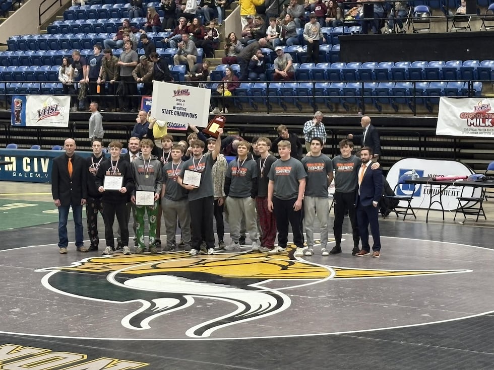 Rural Retreat Class 1 wrestling state champions