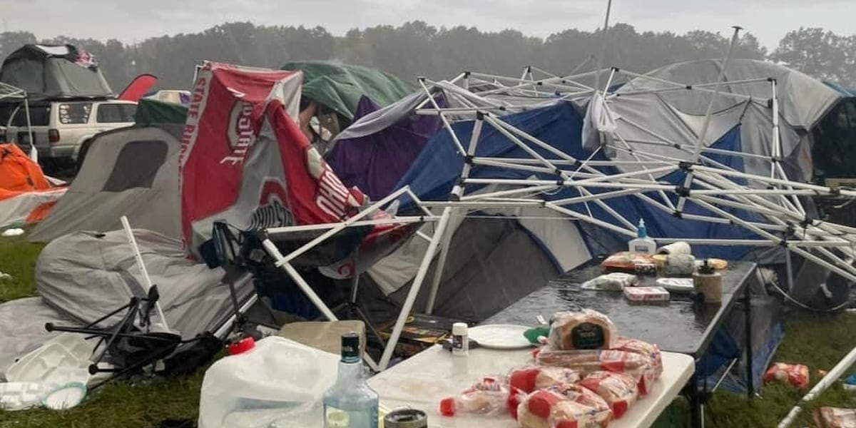 Blue Ridge Rocks TAKE A LOOK: Storms cause widespread damage at Blue Ridge Rock Festival