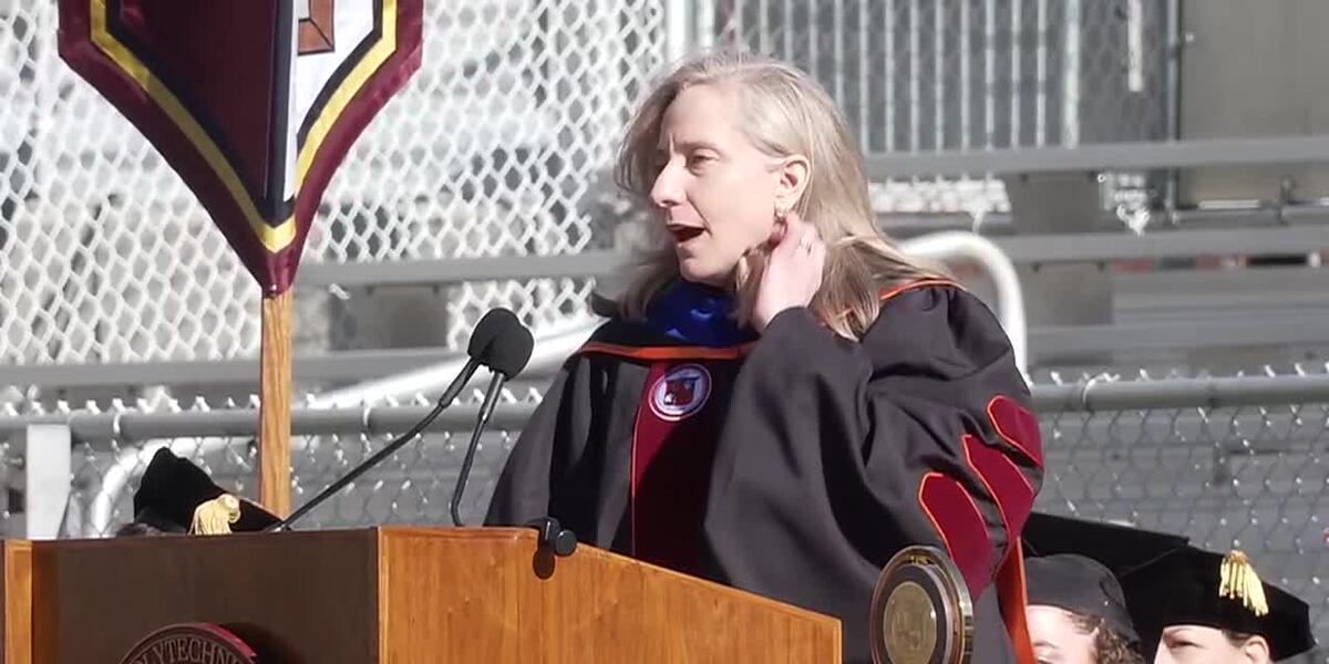Virginia Tech Graduation Rate WATCH: Governor gives Virginia Tech commencement speech