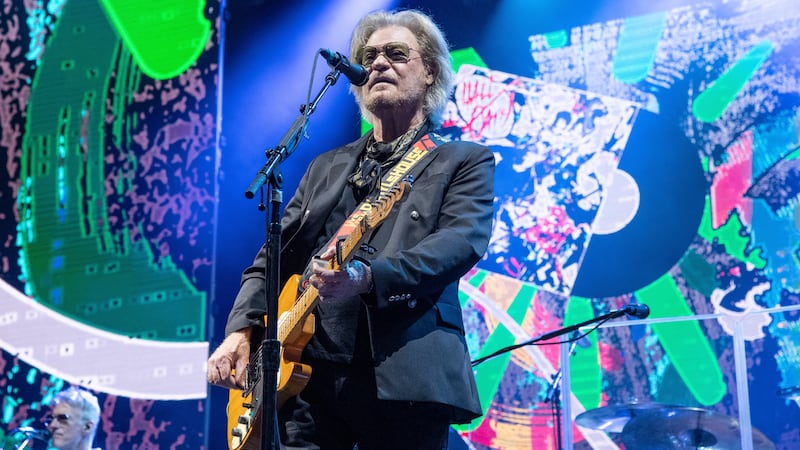 Daryl Hall of Daryl Hall and John Oates performs at the All In Music & Arts Festival at the...