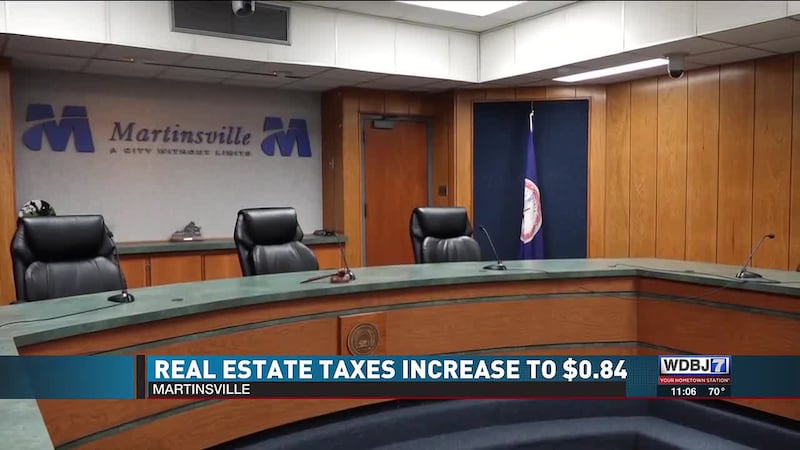 Martinsville City Council Votes in Favor of Tax Increase