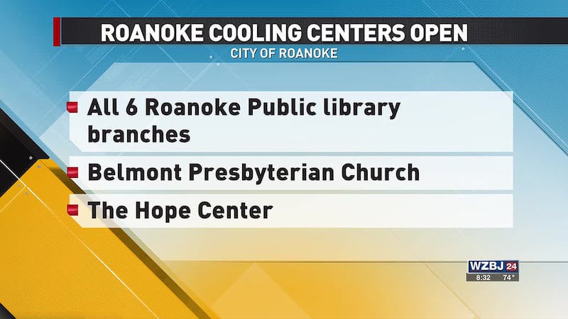 Cooling Stations Open