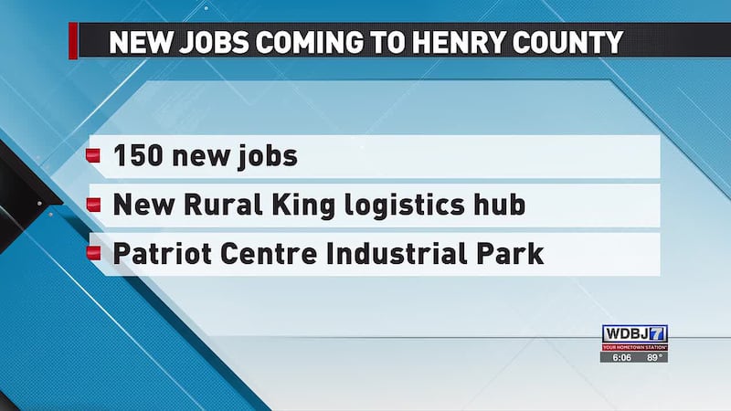 150 Jobs Expected with New Henry County Distribution Center