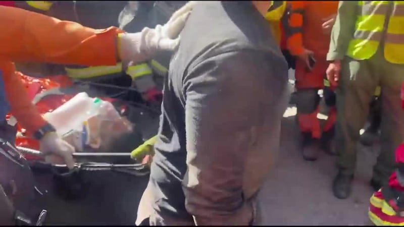 A man was miraculously rescued eight days after Venezuelan earthquakes. (Source: CNN)